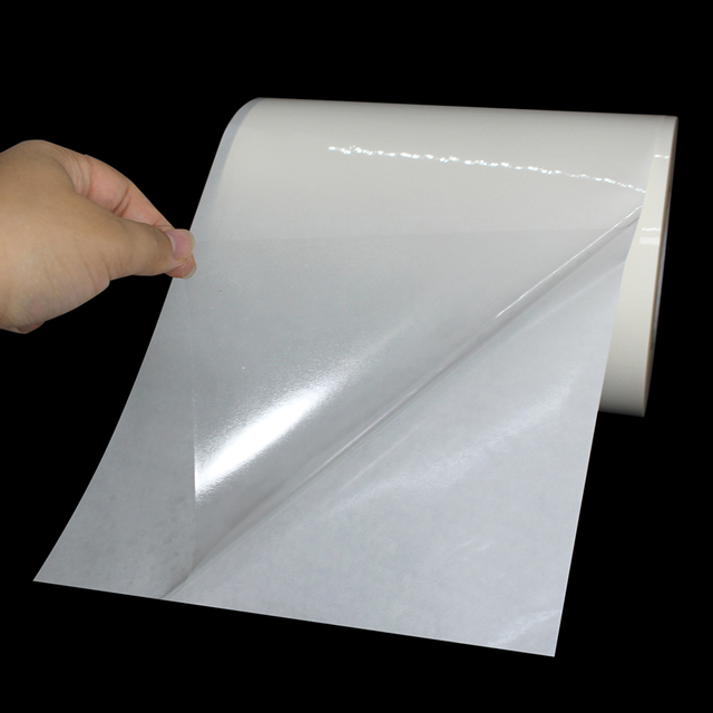 Premium transparent Waterproof PP Self Adhesive Label clear pp sticker label roll